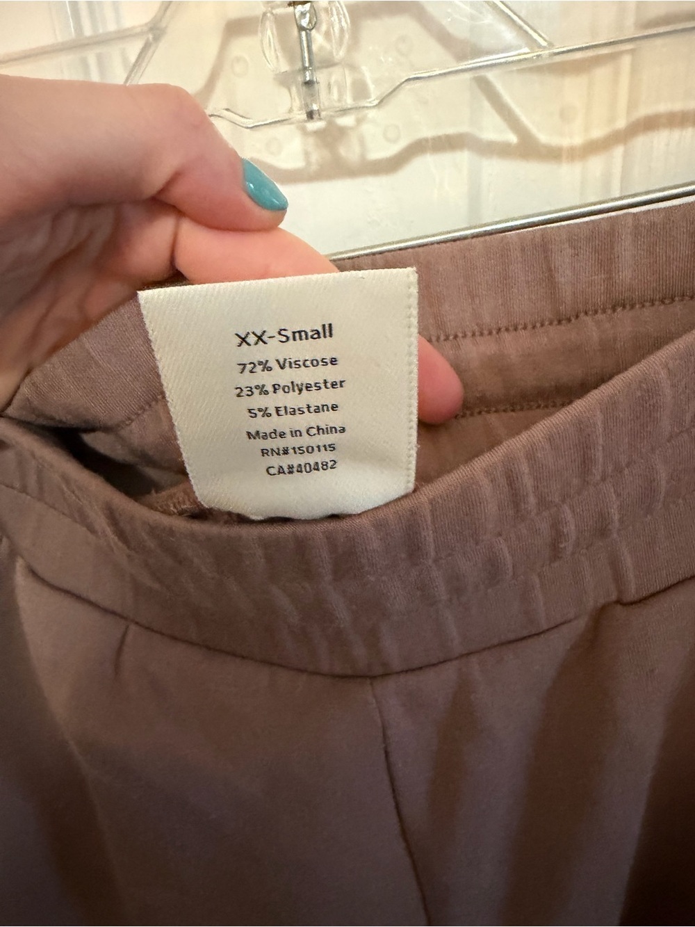 Varley Gabriella Cuffed Sweatpants Doublesoft Mauve XXS - Picture 5 of 6